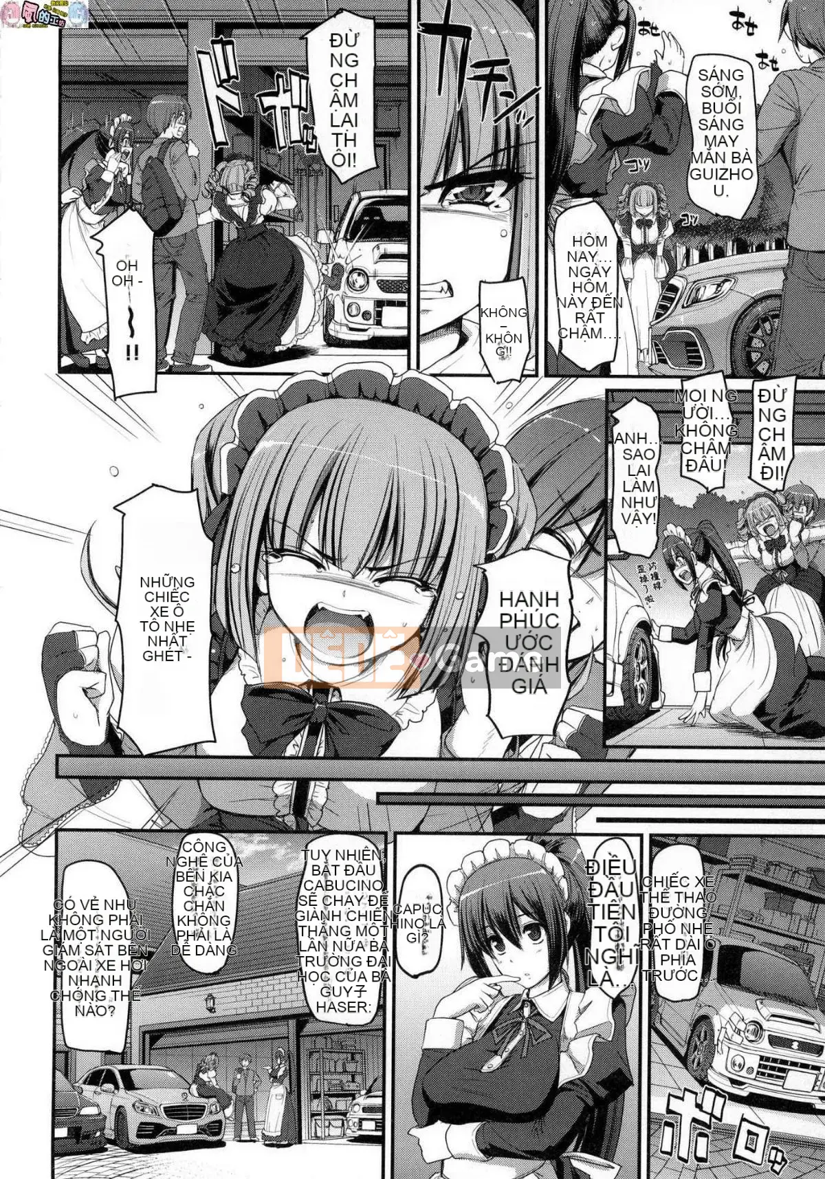 [The Workshop of the Wind][Uncensored][Ayuki Araki] Toàn thân hết tốc lực ♥ ご Người hầu gái Toàn thân hết tốc lực ♡ Người hầu gái không cần chỉnh