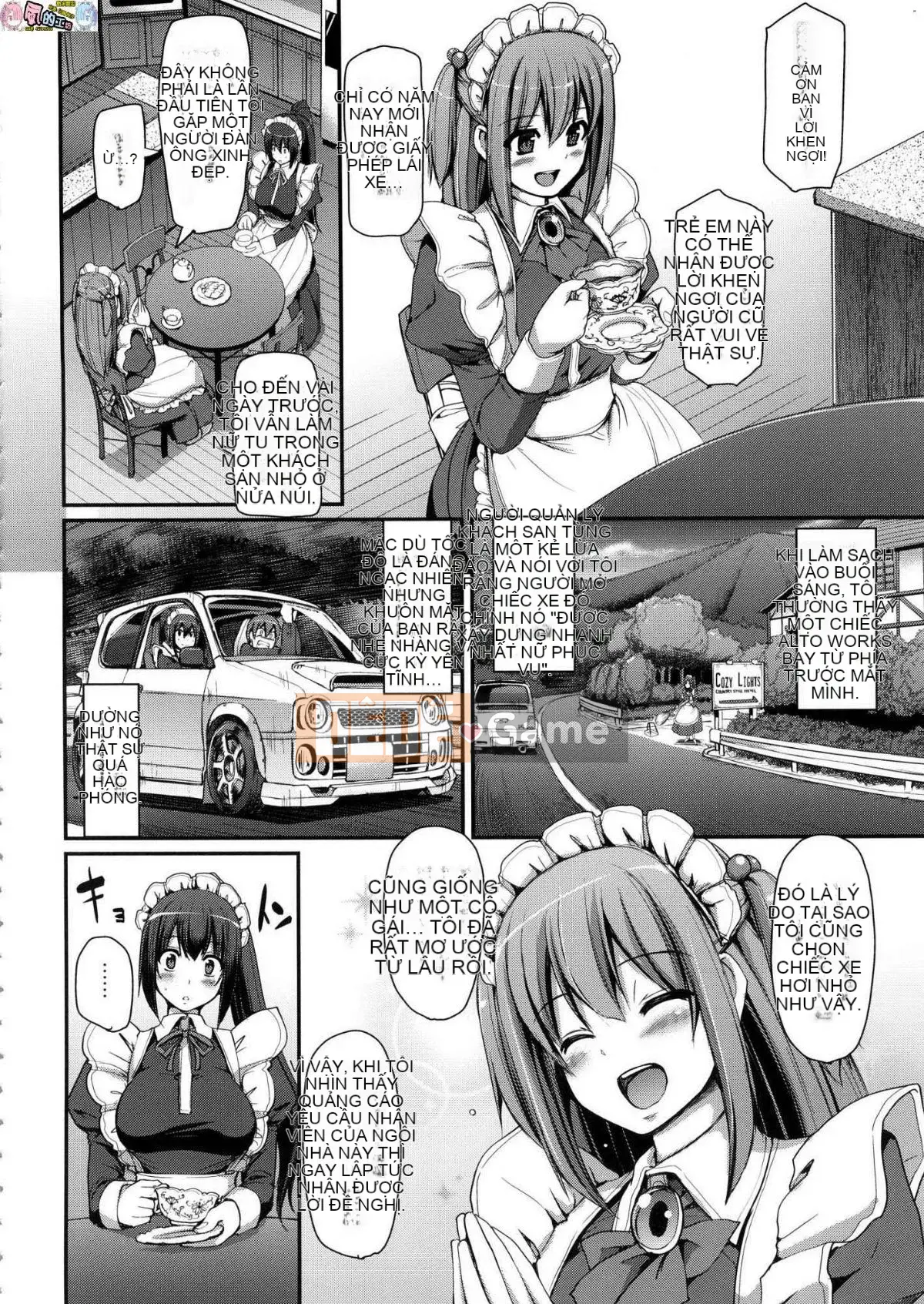 [The Workshop of the Wind][Uncensored][Ayuki Araki] Toàn thân hết tốc lực ♥ ご Người hầu gái Toàn thân hết tốc lực ♡ Người hầu gái không cần chỉnh