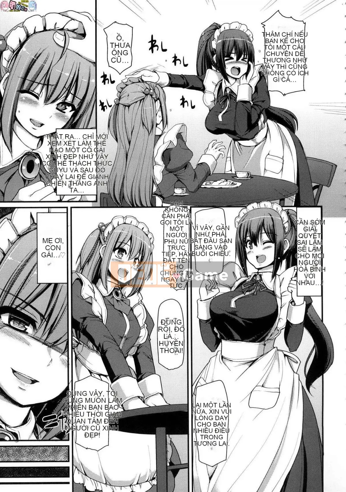 [The Workshop of the Wind][Uncensored][Ayuki Araki] Toàn thân hết tốc lực ♥ ご Người hầu gái Toàn thân hết tốc lực ♡ Người hầu gái không cần chỉnh