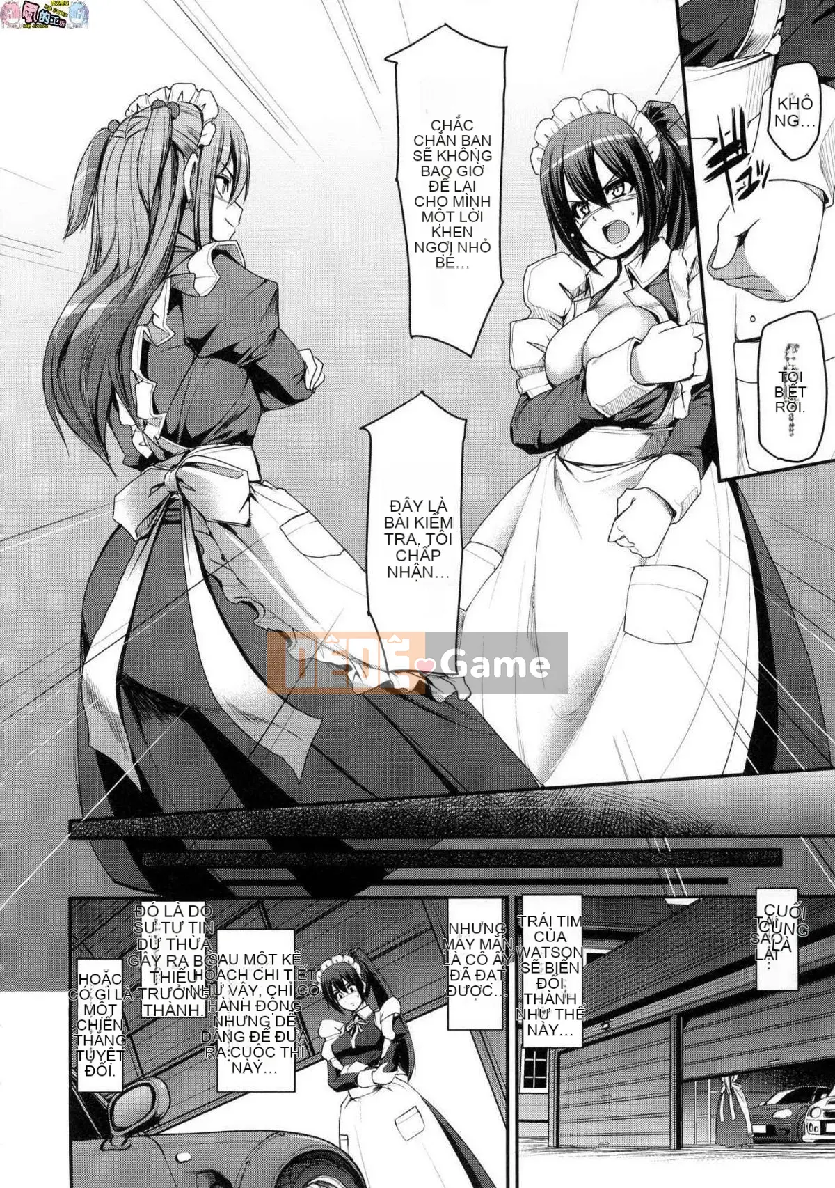 [The Workshop of the Wind][Uncensored][Ayuki Araki] Toàn thân hết tốc lực ♥ ご Người hầu gái Toàn thân hết tốc lực ♡ Người hầu gái không cần chỉnh