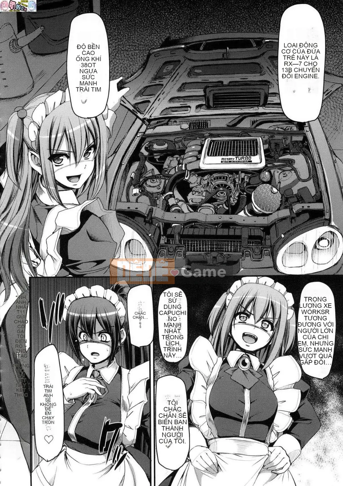 [The Workshop of the Wind][Uncensored][Ayuki Araki] Toàn thân hết tốc lực ♥ ご Người hầu gái Toàn thân hết tốc lực ♡ Người hầu gái không cần chỉnh