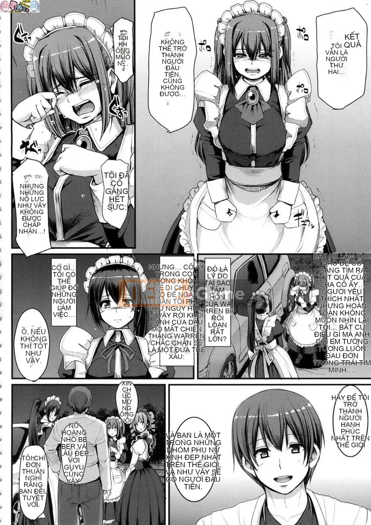 [The Workshop of the Wind][Uncensored][Ayuki Araki] Toàn thân hết tốc lực ♥ ご Người hầu gái Toàn thân hết tốc lực ♡ Người hầu gái không cần chỉnh