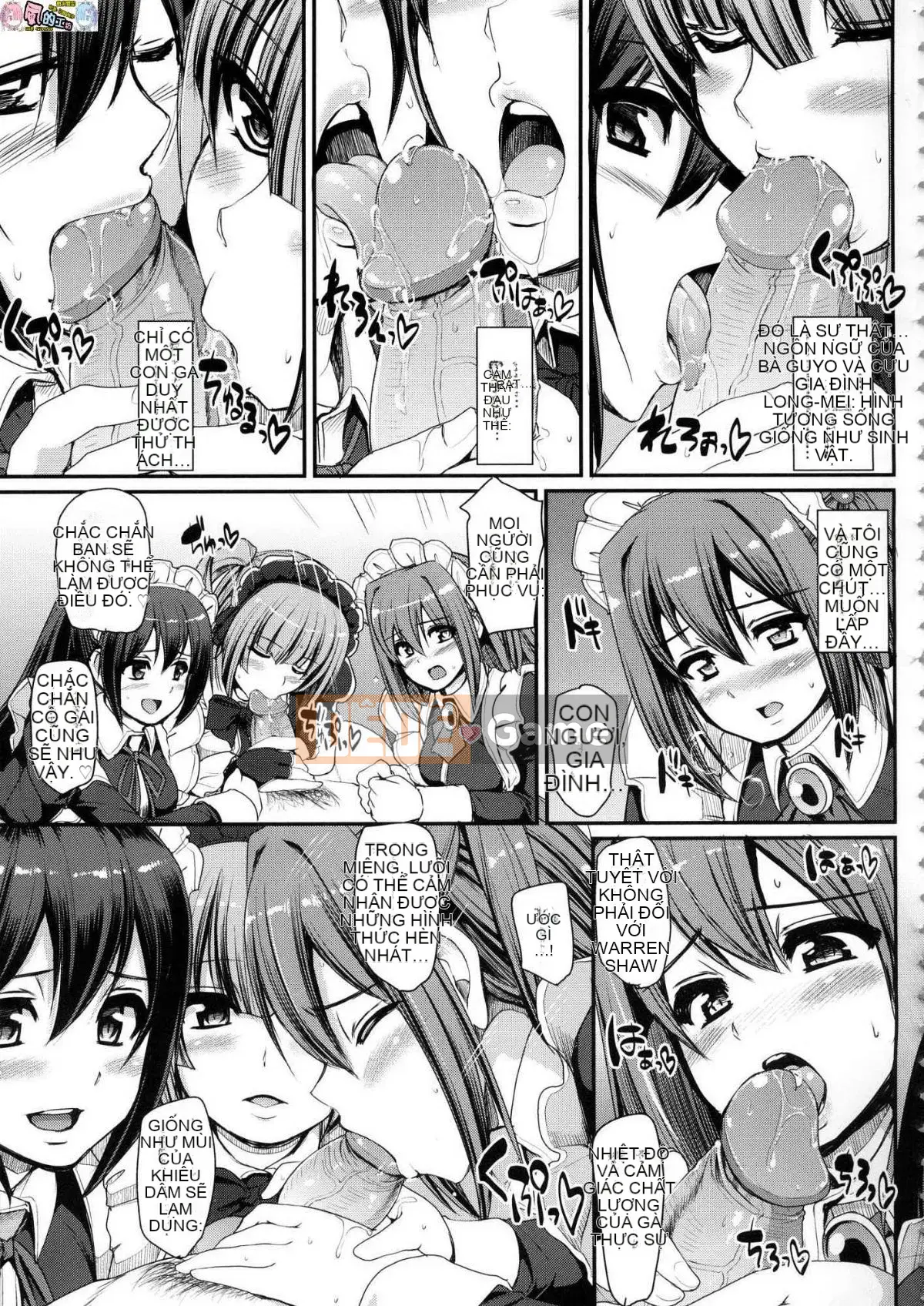 [The Workshop of the Wind][Uncensored][Ayuki Araki] Toàn thân hết tốc lực ♥ ご Người hầu gái Toàn thân hết tốc lực ♡ Người hầu gái không cần chỉnh