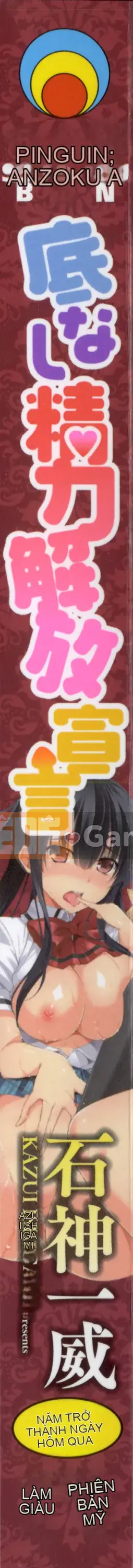 [Katwei Ishigami] Tuyên bố giải phóng năng lượng vô tận