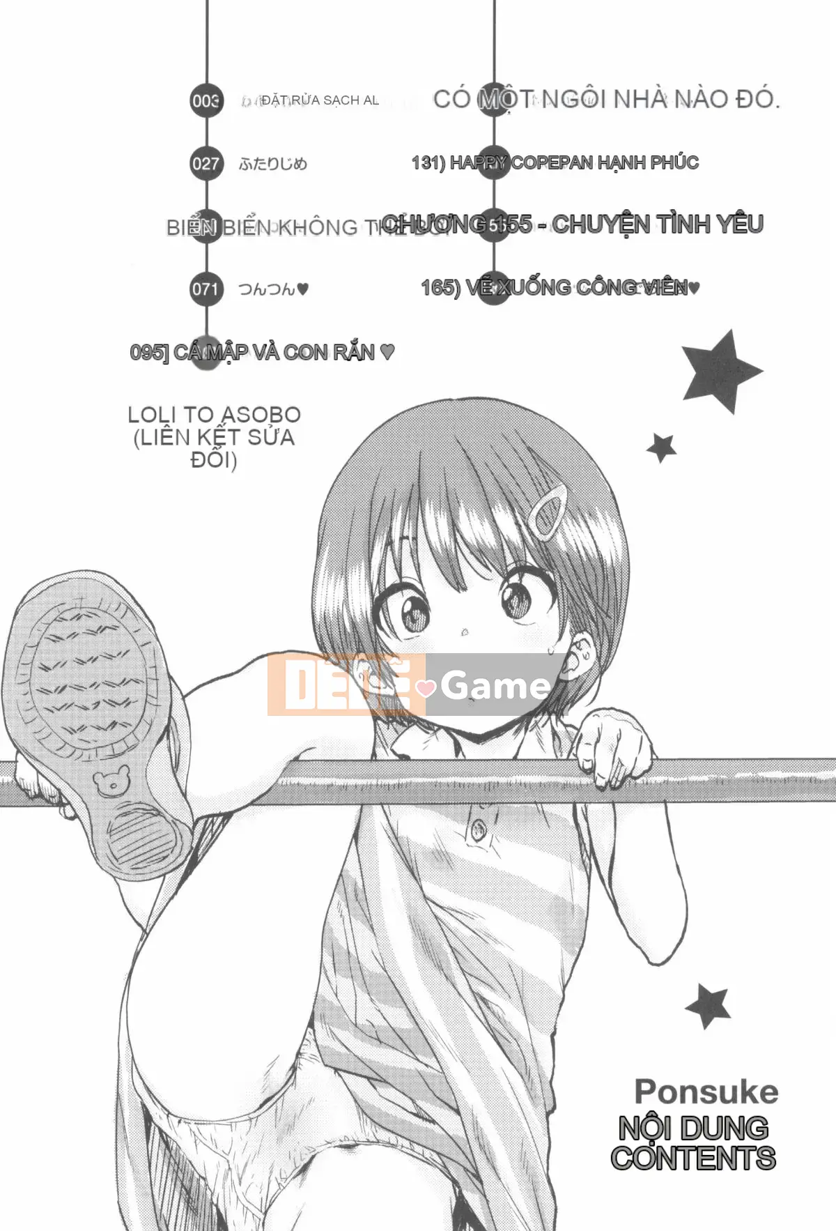 [Ponsuke] Loli to Asobo + tờ rơi 4P