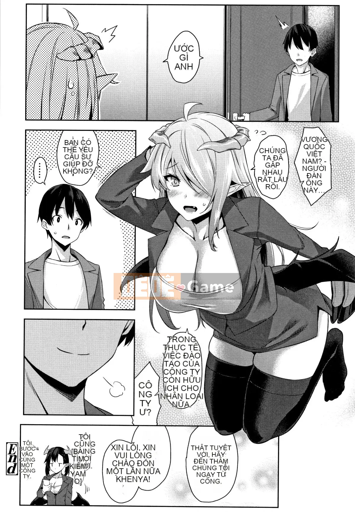 [Kamigemono Yuu] Tờ rơi Akuma de JK!+ 4P