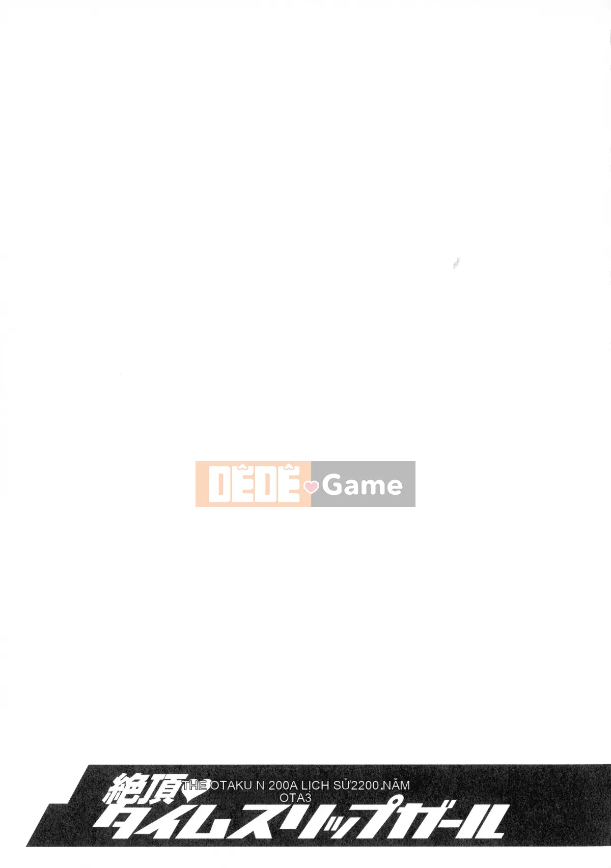 Nagashima Chosuke AD 2200 Ota 3 Climax Time Slip Girl