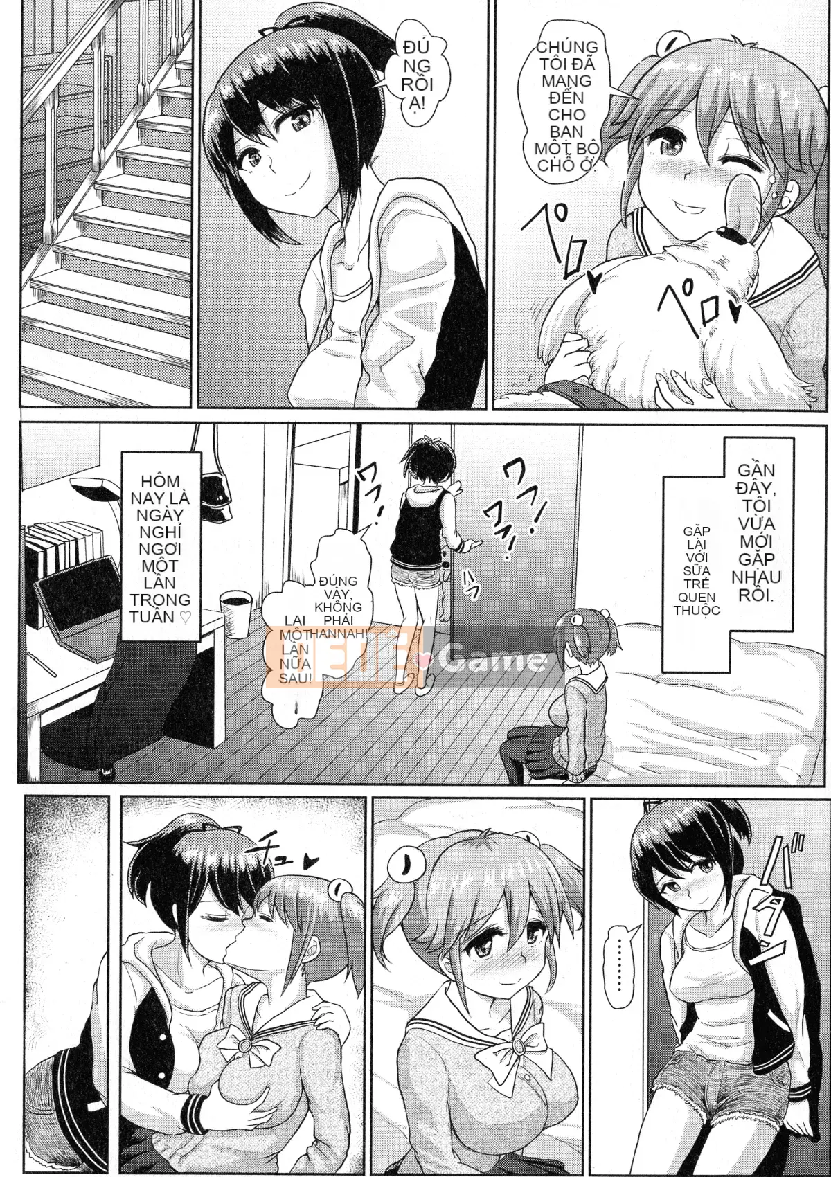 [Yodomu Futaba] Futanari cùng luyện tập