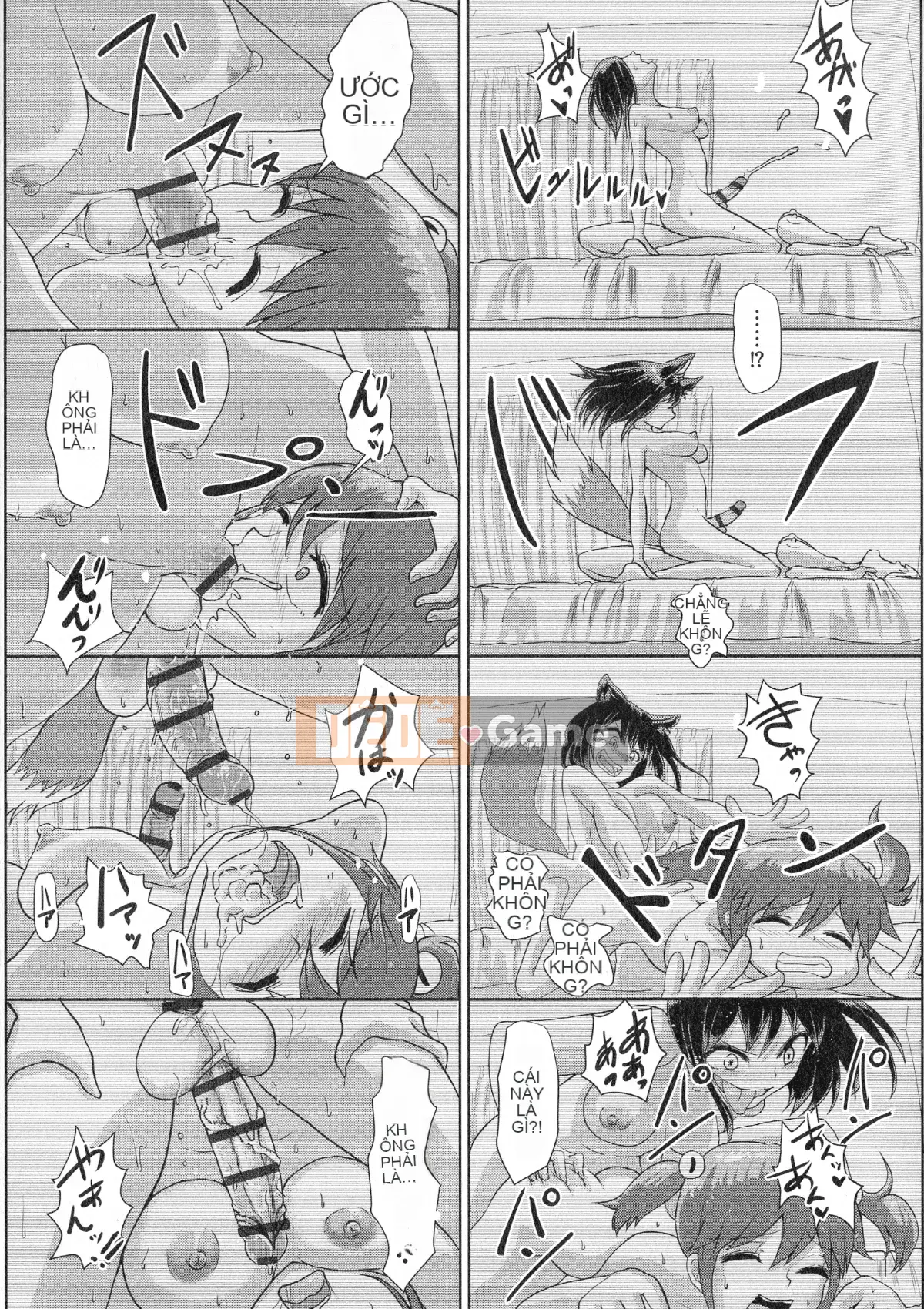 [Yodomu Futaba] Futanari cùng luyện tập