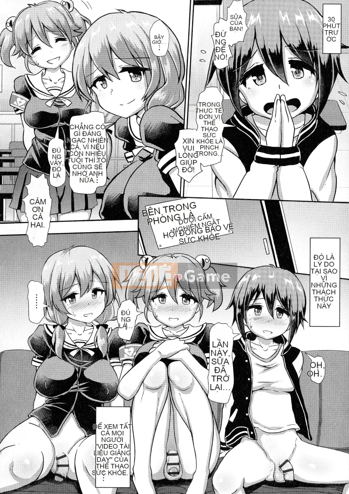 [Yodomu Futaba] Futanari cùng luyện tập