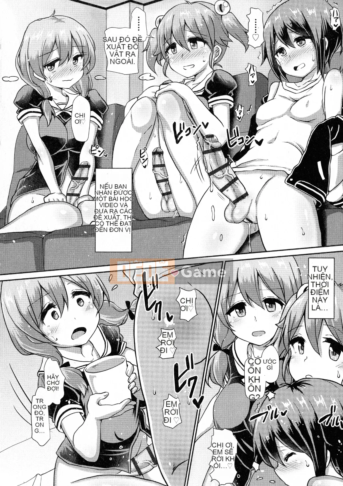 [Yodomu Futaba] Futanari cùng luyện tập