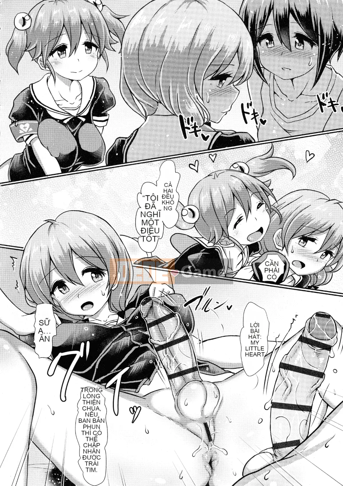 [Yodomu Futaba] Futanari cùng luyện tập