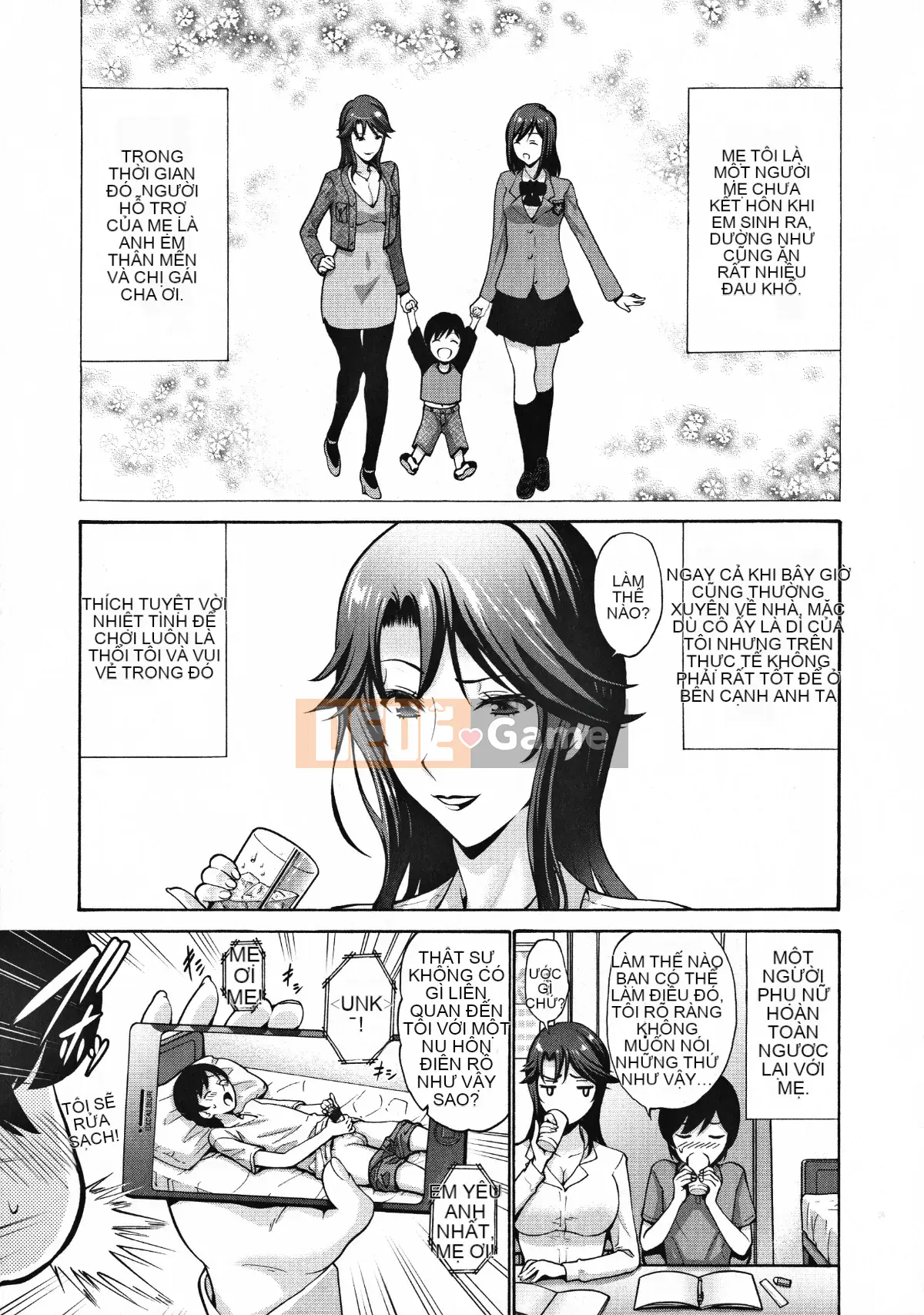 [Mặt dưới chỉ có ký tự tiếng Trung của cừu][Yasushi Nishikawa] Mẹ của bạn tôi là của tôi