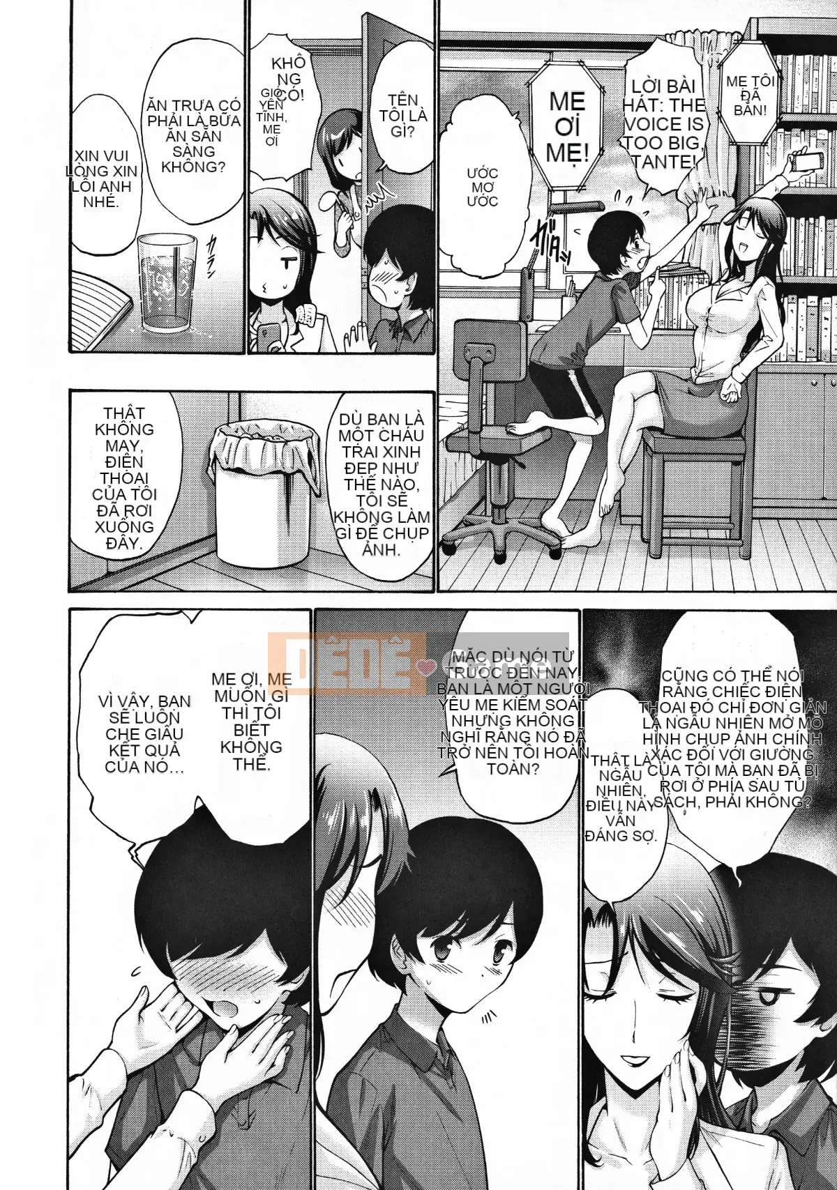 [Mặt dưới chỉ có ký tự tiếng Trung của cừu][Yasushi Nishikawa] Mẹ của bạn tôi là của tôi