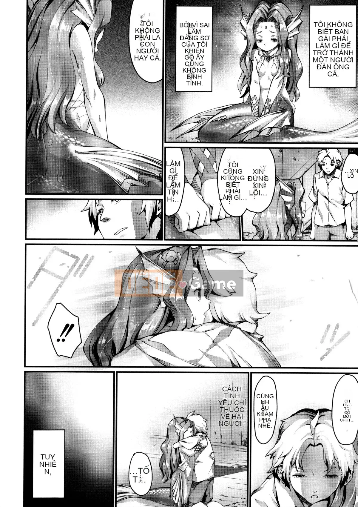 [Shinbashi Tsukihakujijisha][Otonemaru] Một con thú đang yêu và một người không phải con người là...