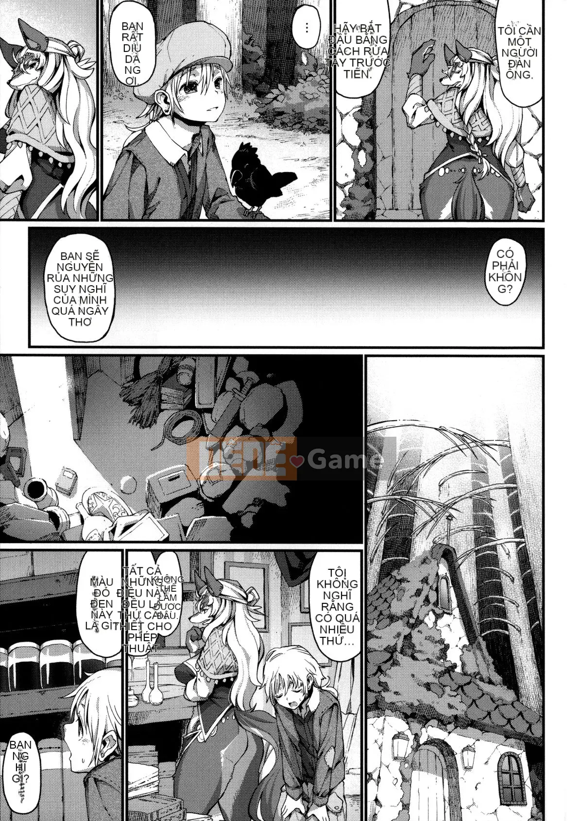 [Shinbashi Tsukihakujijisha][Otonemaru] Một con thú đang yêu và một người không phải con người là...