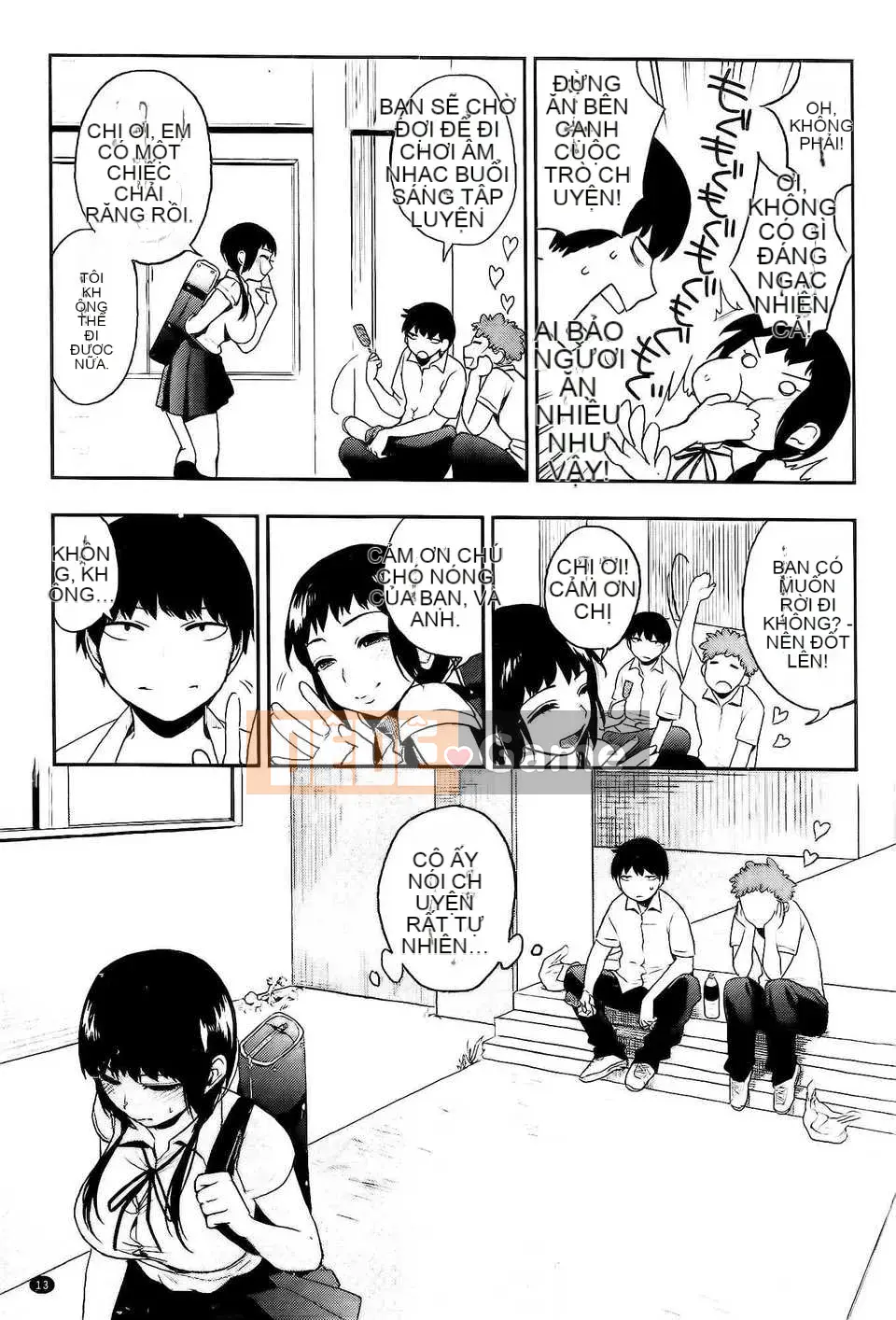 [Bảng xếp hạng con gái khoảng cách tình yêu trong sáng] [Igumo Kusu] Hoàng hôn chỉ dành cho tôi + tập sách 8P