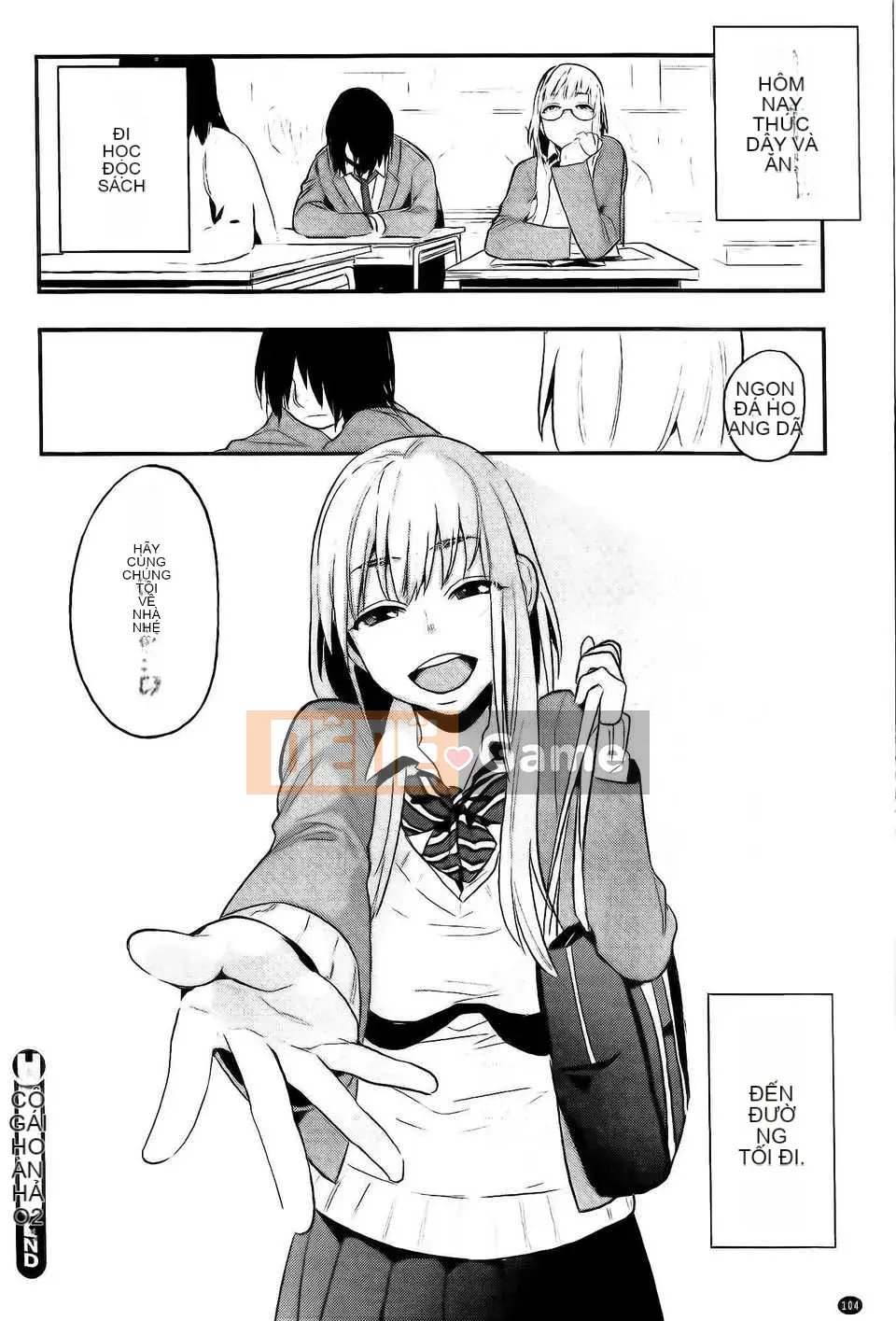 [Bảng xếp hạng con gái khoảng cách tình yêu trong sáng] [Igumo Kusu] Hoàng hôn chỉ dành cho tôi + tập sách 8P