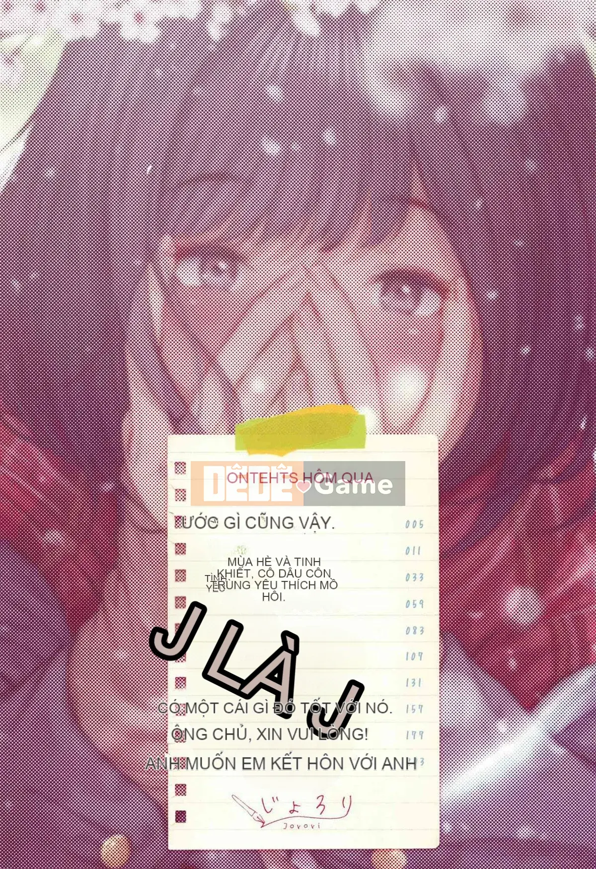 [Kazeteki Koubou][Jorori] Tôi thích bạn.