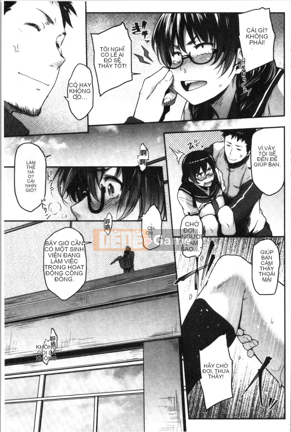 [4K Hankagumi][Barun] Bộ ngực nghiêm túc và đeo kính