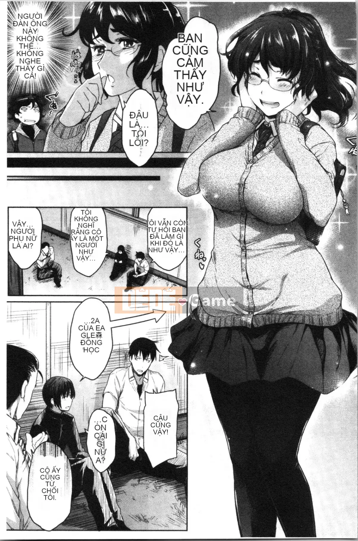 [4K Hankagumi][Barun] Bộ ngực nghiêm túc và đeo kính