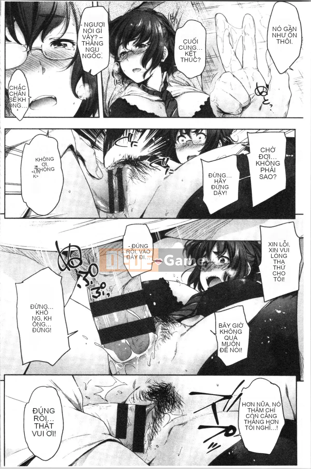 [4K Hankagumi][Barun] Bộ ngực nghiêm túc và đeo kính