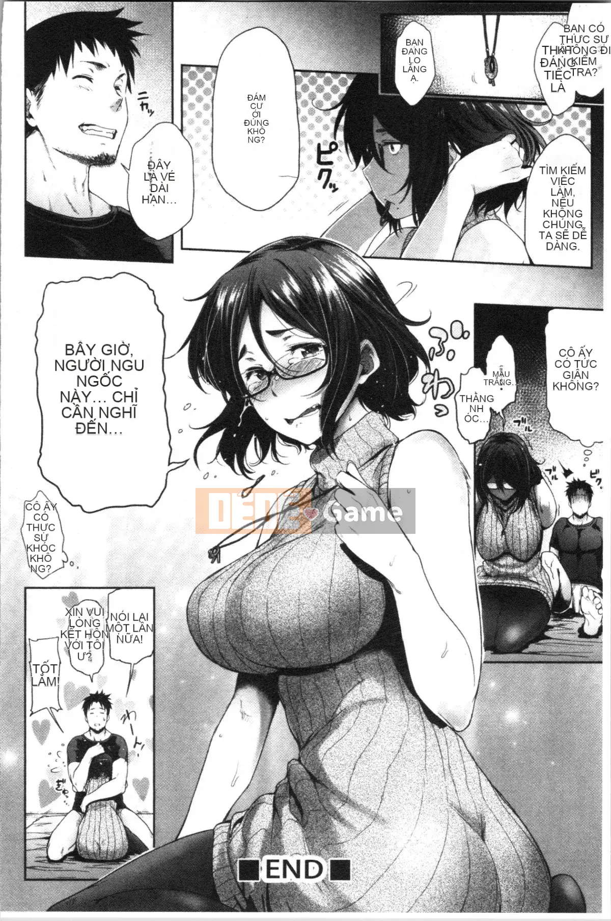 [4K Hankagumi][Barun] Bộ ngực nghiêm túc và đeo kính