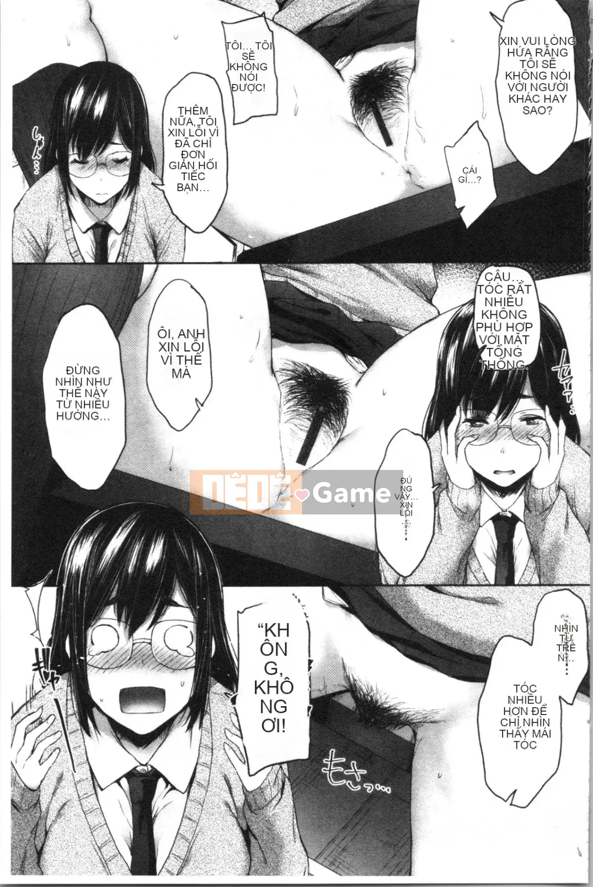 [4K Hankagumi][Barun] Bộ ngực nghiêm túc và đeo kính