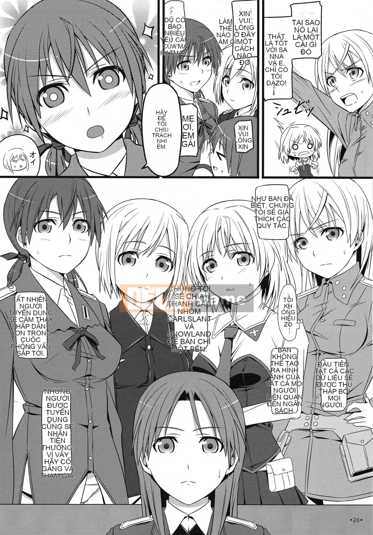 (C90) [Mon Mo Bokujou (Oolong Ray)] KARLSLAND ABSORB (Strike Witches)