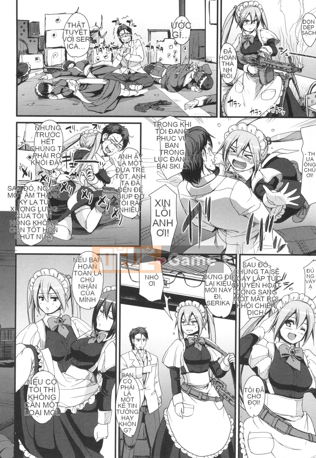 [Arakishi Raiho] Người hầu gái phục vụ toàn thân tốc độ cao