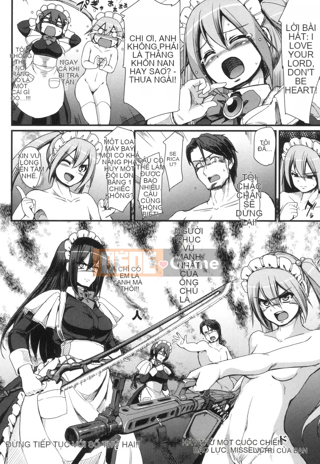 [Arakishi Raiho] Người hầu gái phục vụ toàn thân tốc độ cao