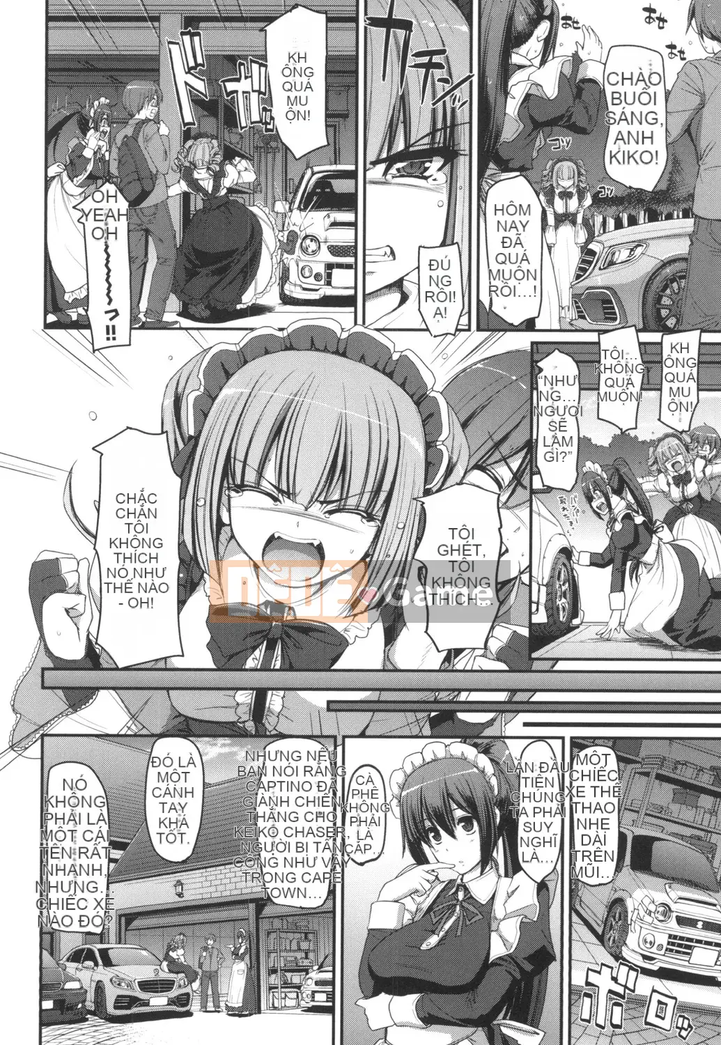 [Arakishi Raiho] Người hầu gái phục vụ toàn thân tốc độ cao