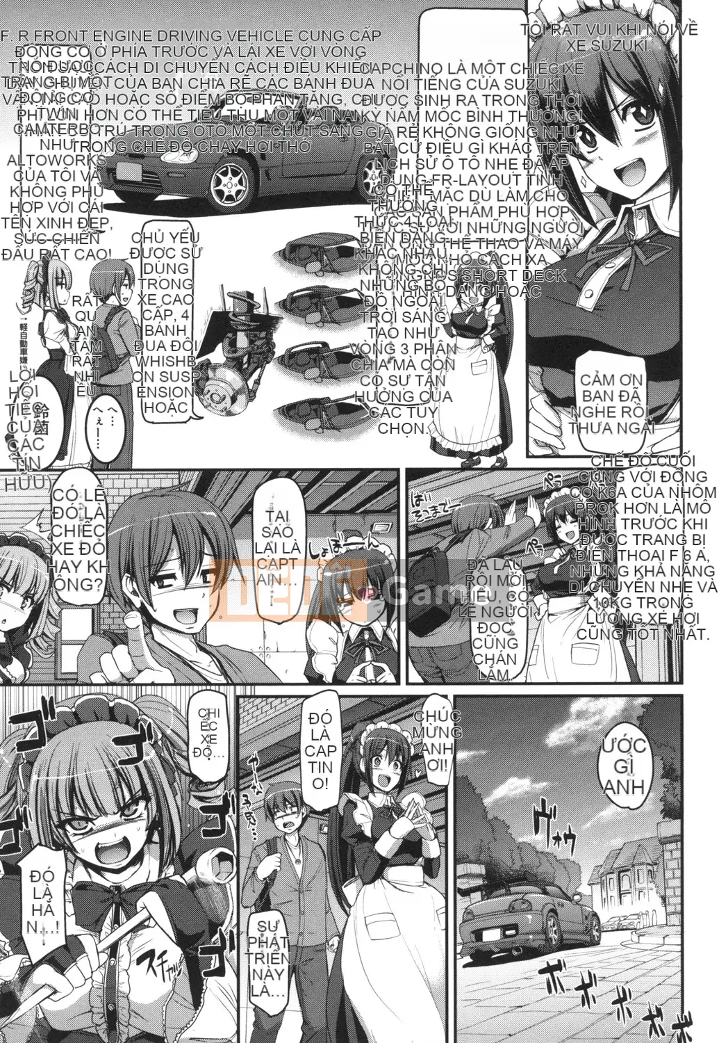 [Arakishi Raiho] Người hầu gái phục vụ toàn thân tốc độ cao