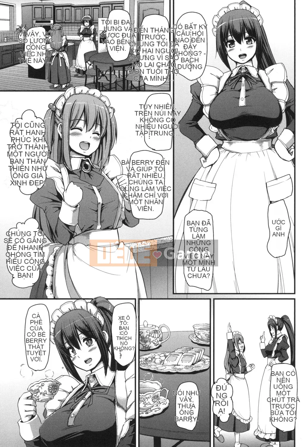 [Arakishi Raiho] Người hầu gái phục vụ toàn thân tốc độ cao