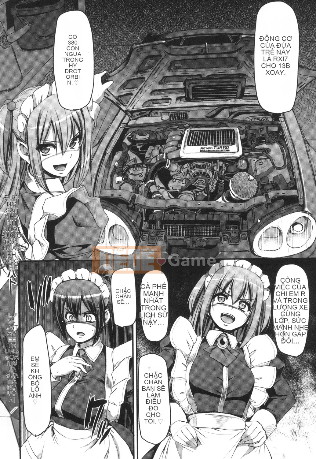 [Arakishi Raiho] Người hầu gái phục vụ toàn thân tốc độ cao