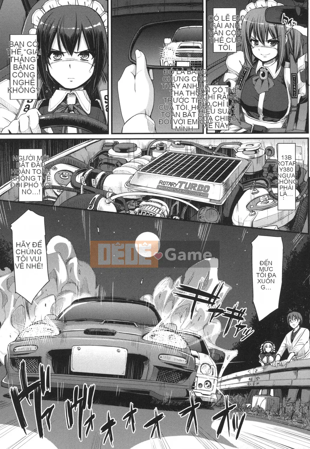 [Arakishi Raiho] Người hầu gái phục vụ toàn thân tốc độ cao