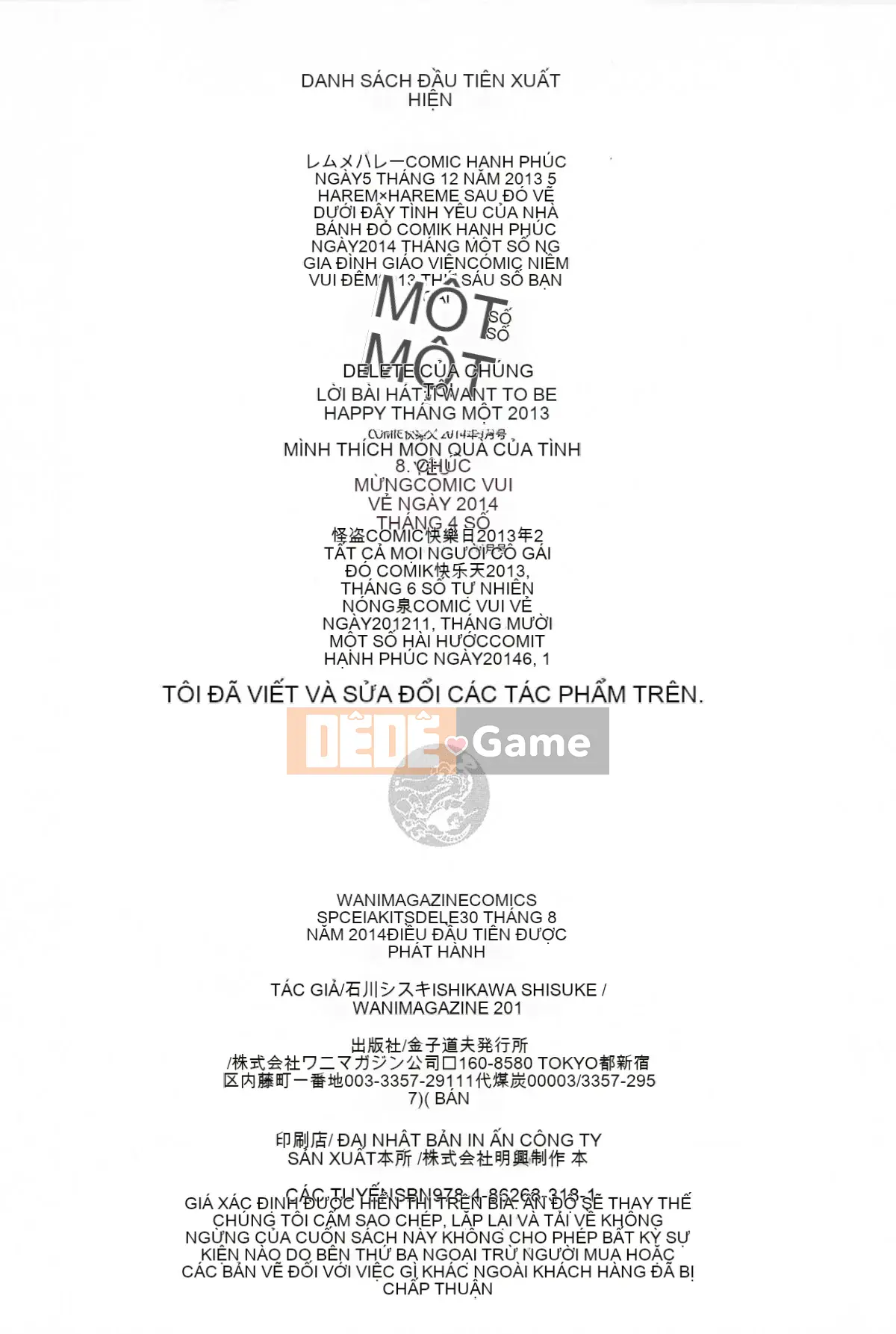 [4K Hán Hoa][Shisuke Ishikawa] Kitsudere