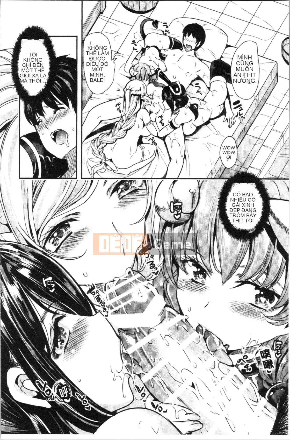 [4K Hankagumi][Mahiro Otori] My Other World Harem Highlights 1