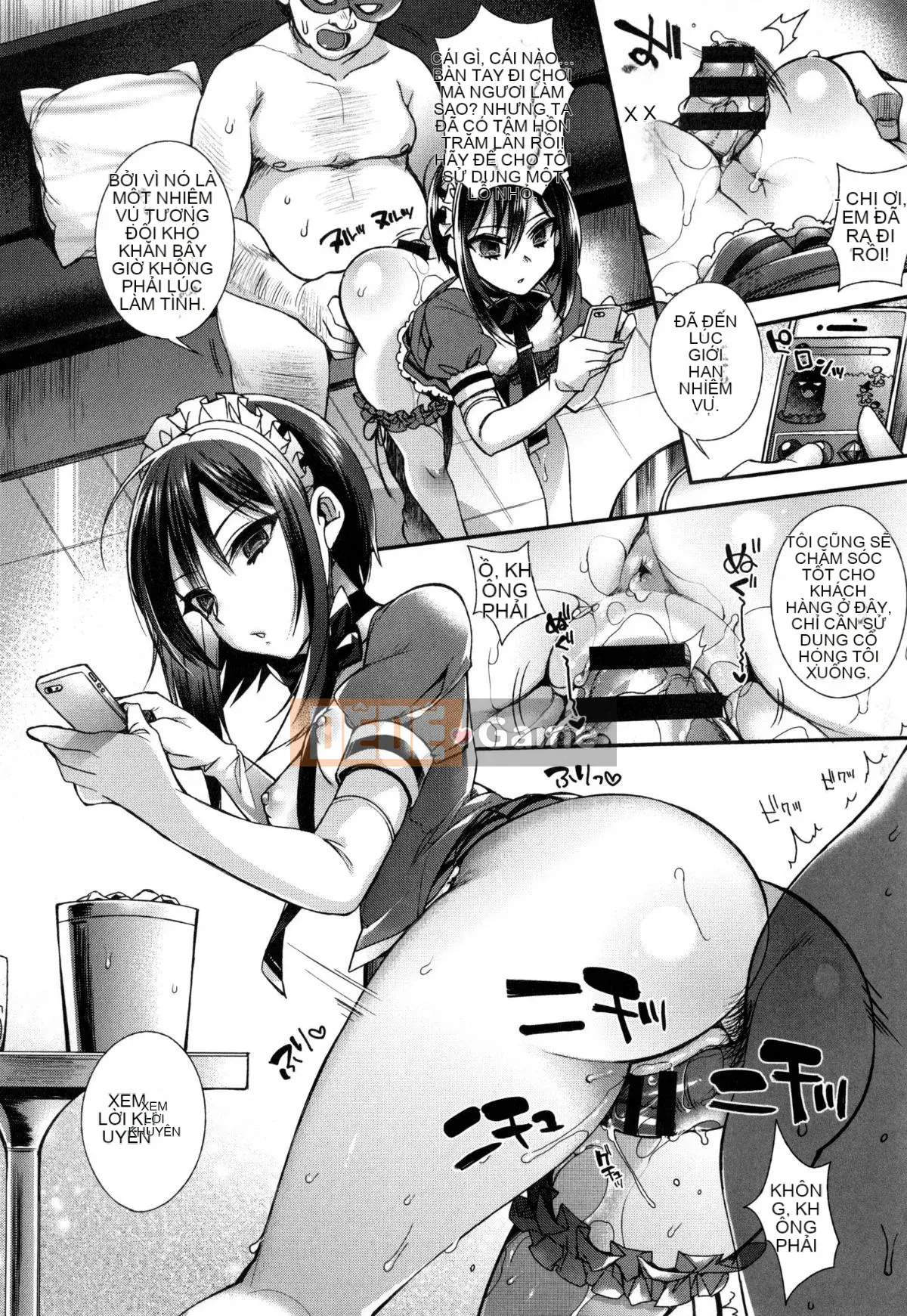 [Nhóm Trung Quốc không độc hại] [Shindou] Hoạt động tình dục dâm đãng của tiểu thư và hầu gái