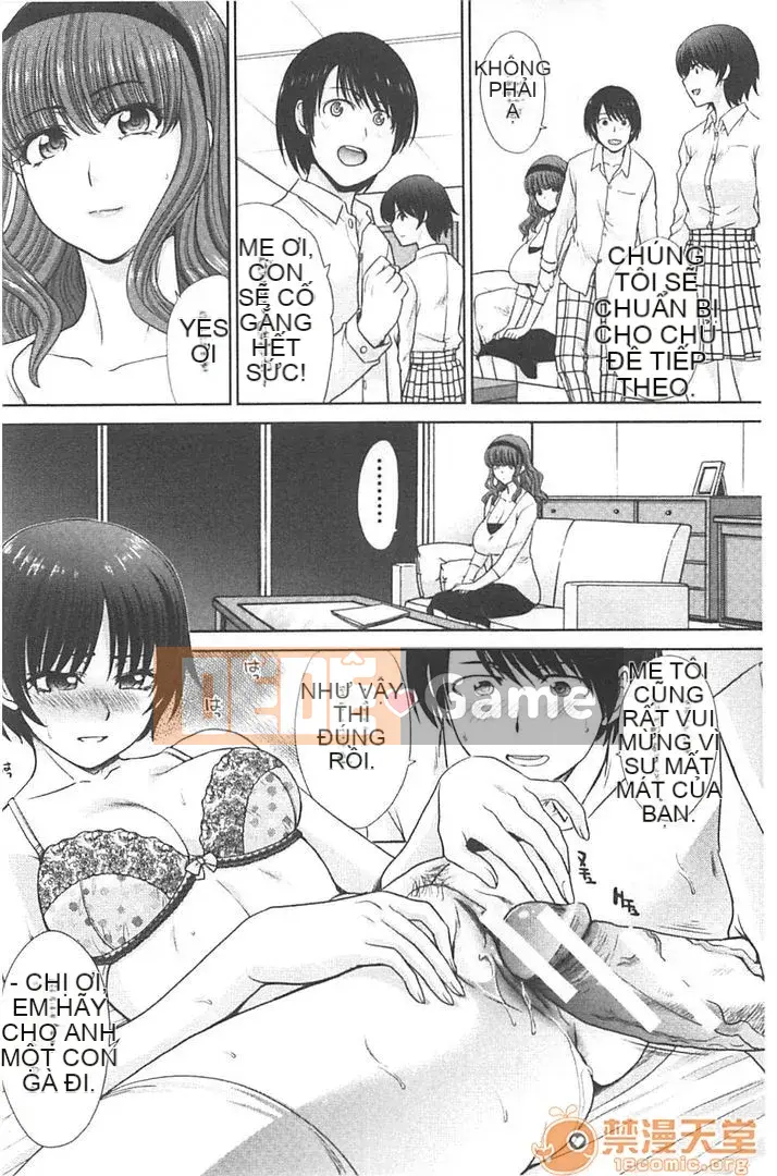 [Itaba Hiroshi] Người mẹ nghịch ngợm và cô em gái dâm đãng