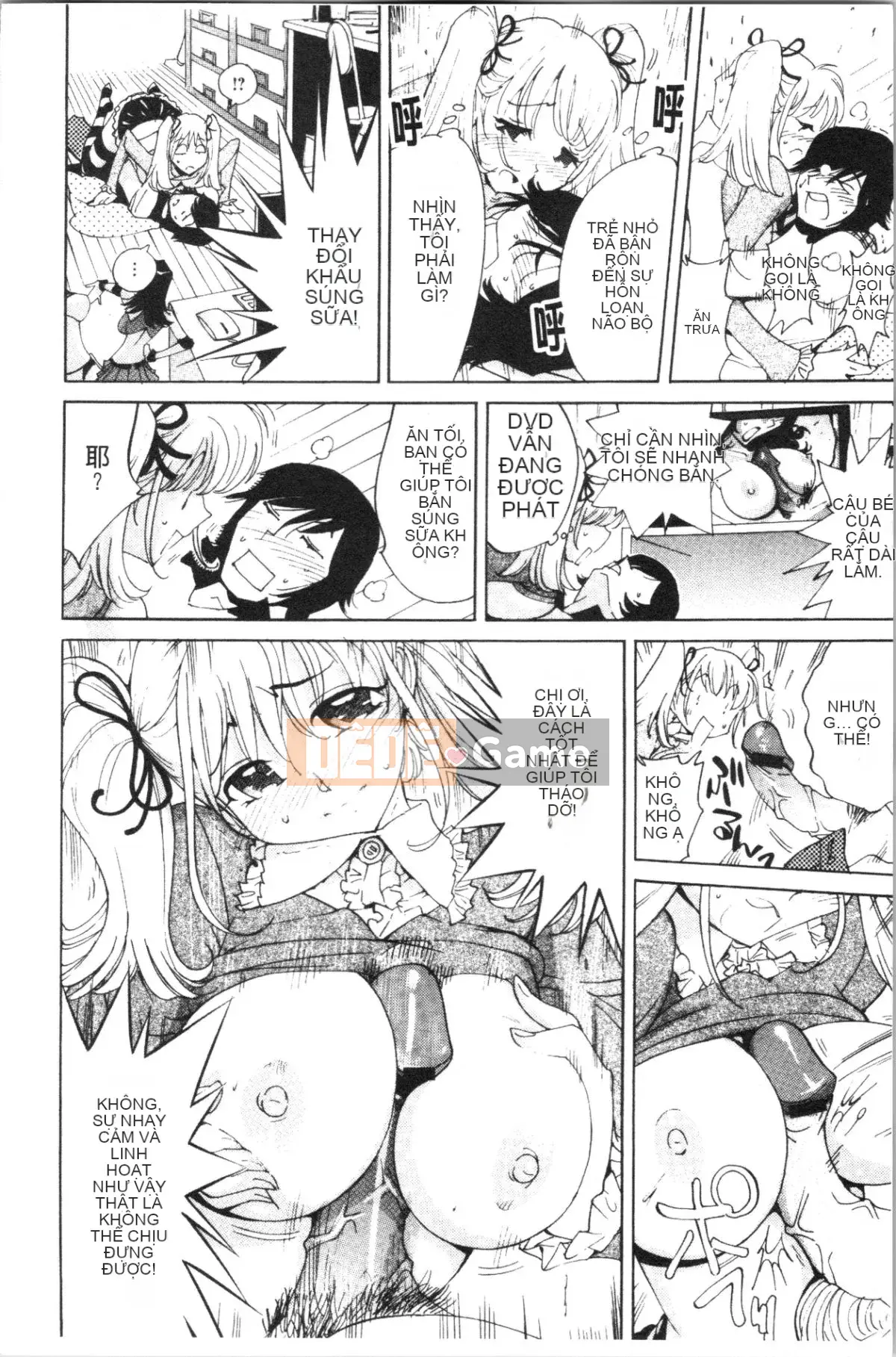 [4K Hankagumi][Tên voi] Liếm sữa