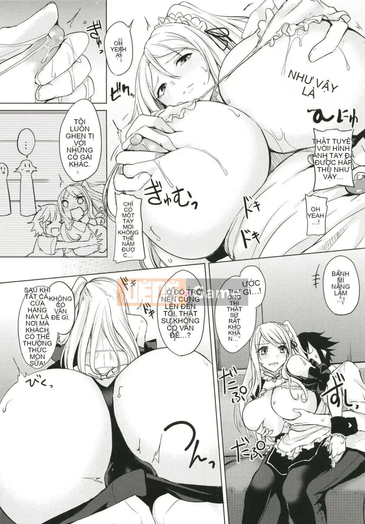 [Xà phòng xứ sở thần tiên (Truyện cổ Kurokawa)] Nếu nhiều thuốc quá sẽ thành sữa [Cặp đen và Trung Quốc] [Kỹ thuật số]