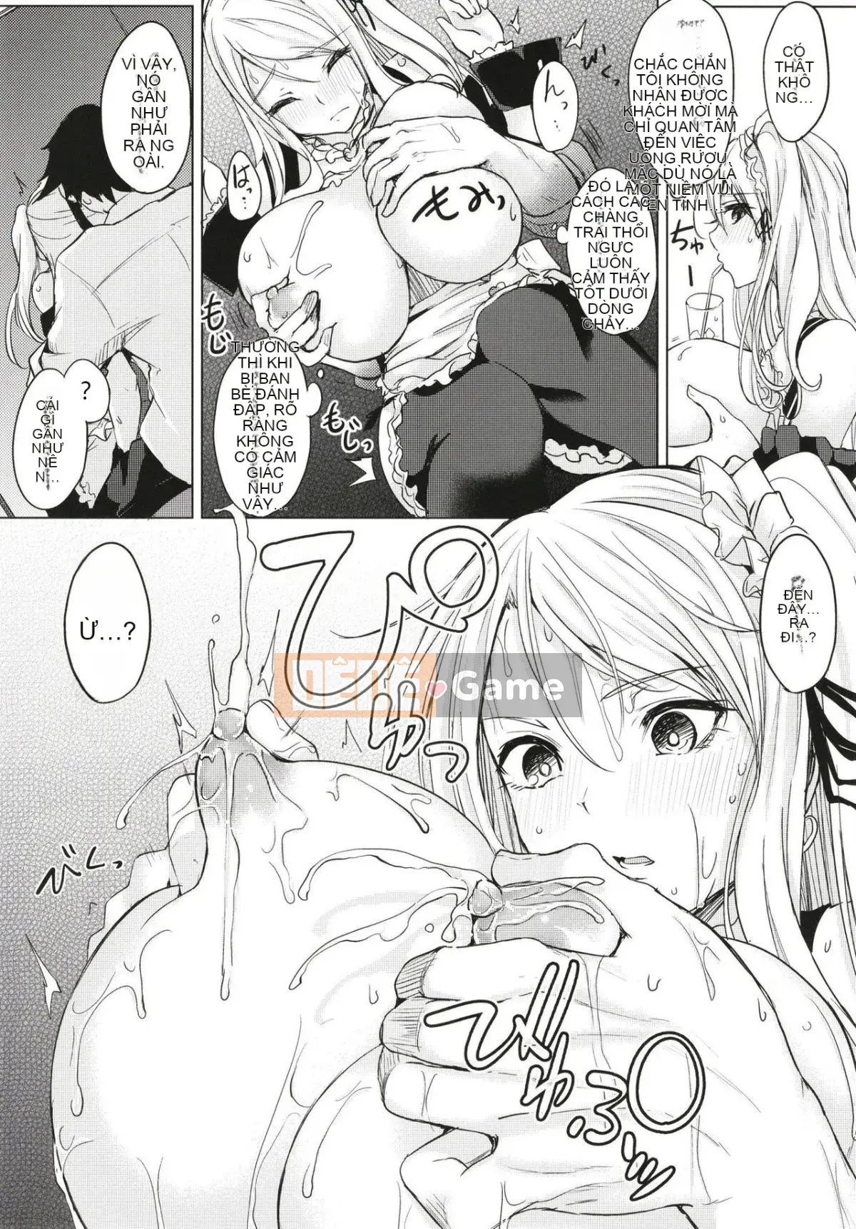 [Xà phòng xứ sở thần tiên (Truyện cổ Kurokawa)] Nếu nhiều thuốc quá sẽ thành sữa [Cặp đen và Trung Quốc] [Kỹ thuật số]