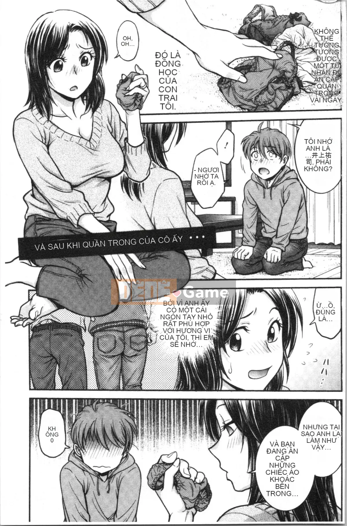 [4K Hankagumi][Noriaki Funabori] Nếu bạn lấy trộm đồ lót của cô ấy...