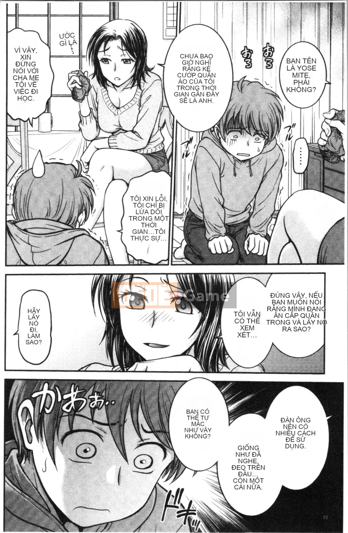 [4K Hankagumi][Noriaki Funabori] Nếu bạn lấy trộm đồ lót của cô ấy...