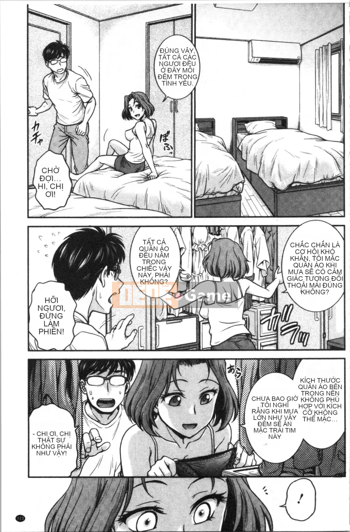 [4K Hankagumi][Noriaki Funabori] Nếu bạn lấy trộm đồ lót của cô ấy...