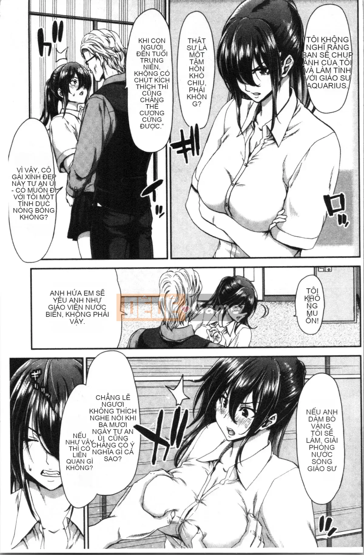 [4K Hankagumi][Hiroaki Hori] Pít-tông nghiêm trọng của gã tôi ghét