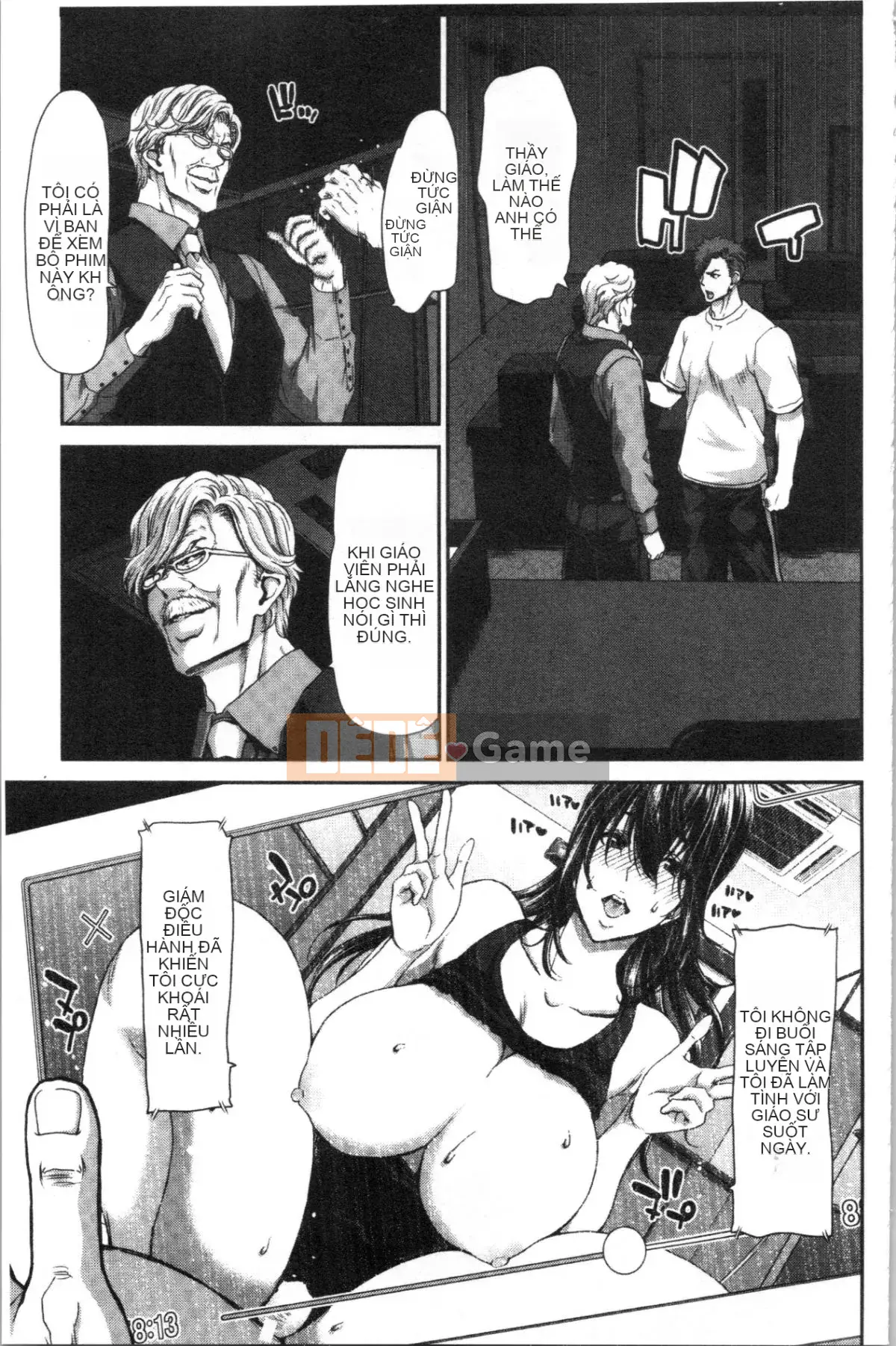 [4K Hankagumi][Hiroaki Hori] Pít-tông nghiêm trọng của gã tôi ghét