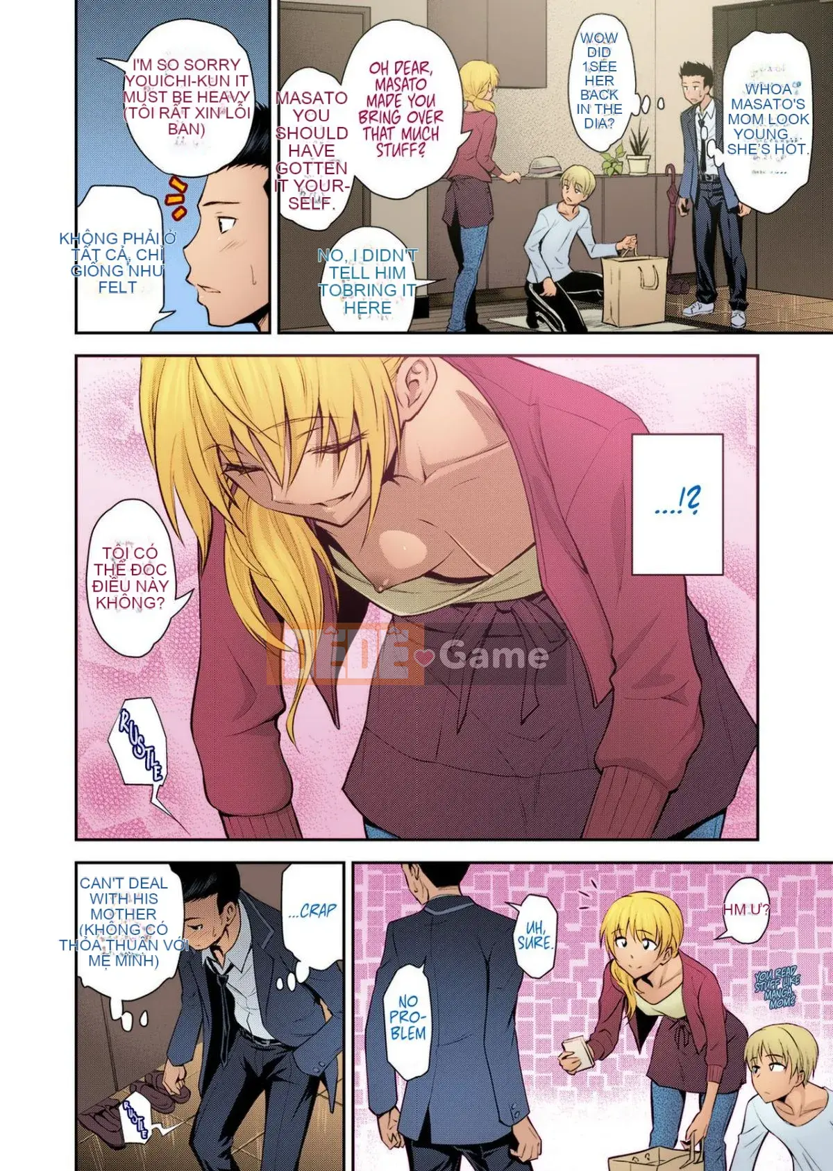 [Aoki Kanji] Người mẹ trẻ của bạn cùng lớp (web manga Bangaichi Vol.1) [Tiếng Anh] [Màu]
