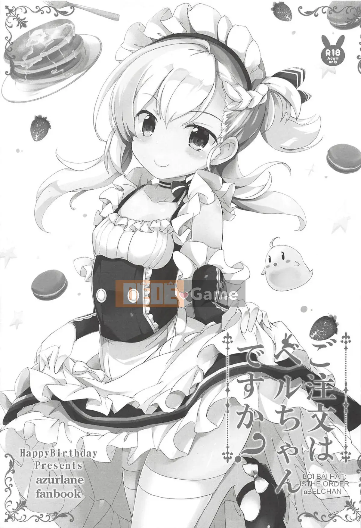 [Nhóm Hán hóa vớ] [Chúc mừng sinh nhật (Maru-chan.)] C'MON BABY Aruba Koa (Azur Lane)